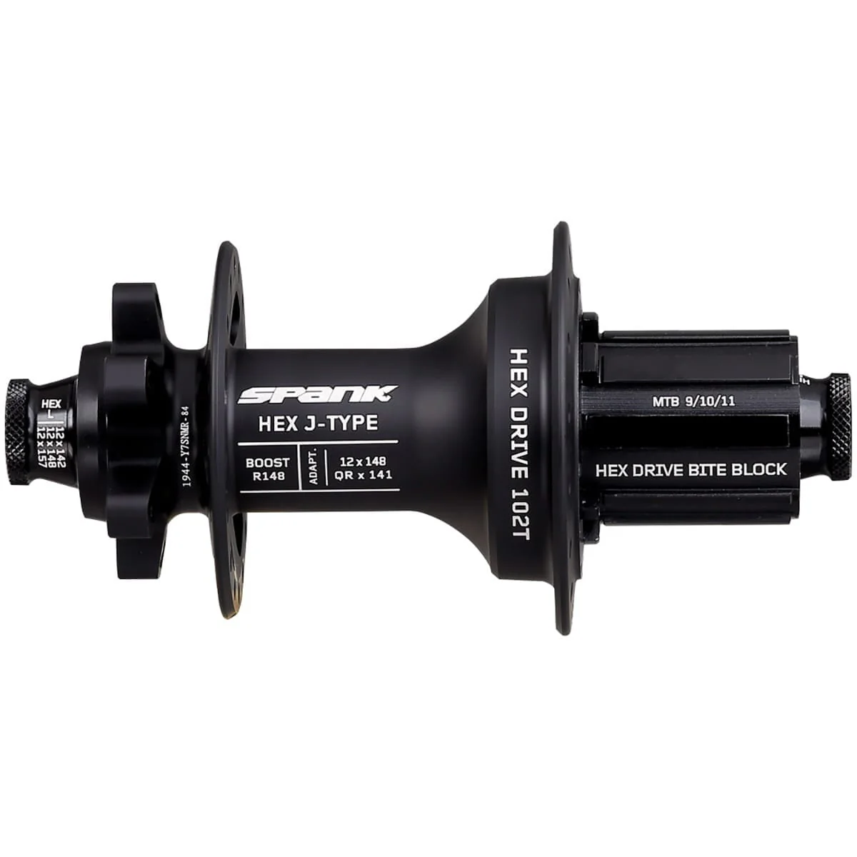 Moyeu Arrière SPANK HEX DRIVE 102T 12x148 mm Boost - Image 3