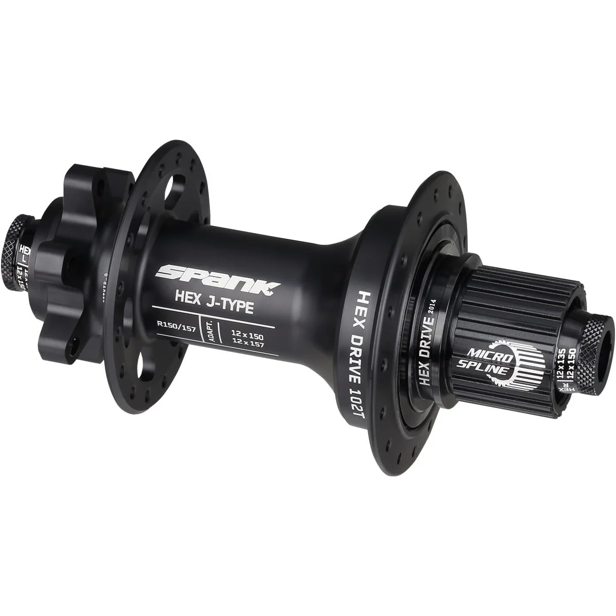 Moyeu Arrière SPANK HEX DRIVE 102T 12x150/157 mm Noir - Image 6