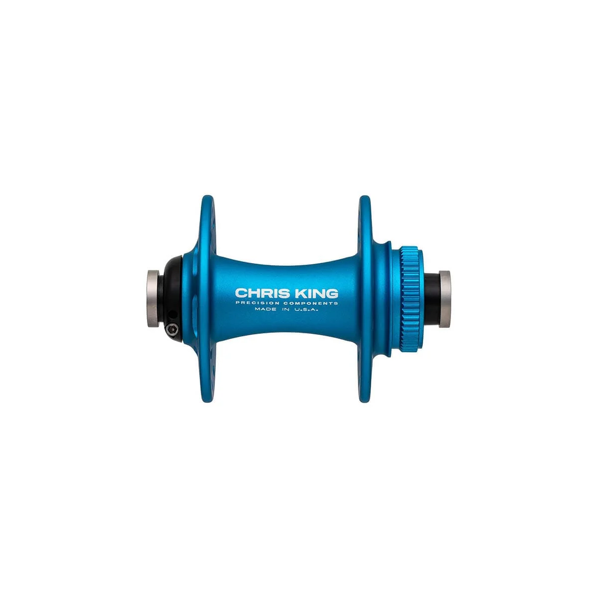 Moyeu Avant CHRIS KING R45D Céramique 12x100mm Center Lock Turquoise Mat