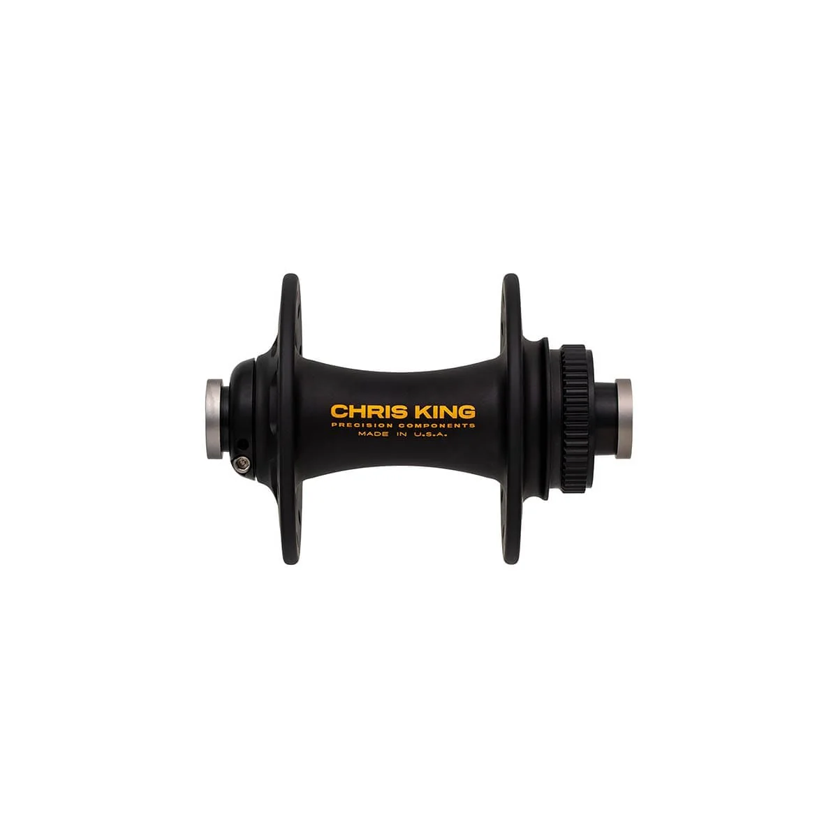 Moyeu Avant CHRIS KING R45D 12x100mm Center Lock Noir/Or