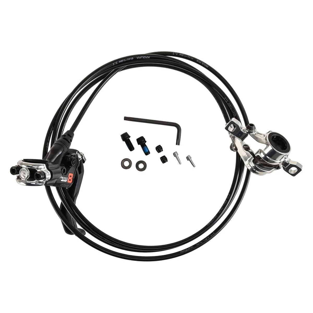 Paire de Freins MAGURA MT8 PRO Sans Disque Noir/Argent - Image 5