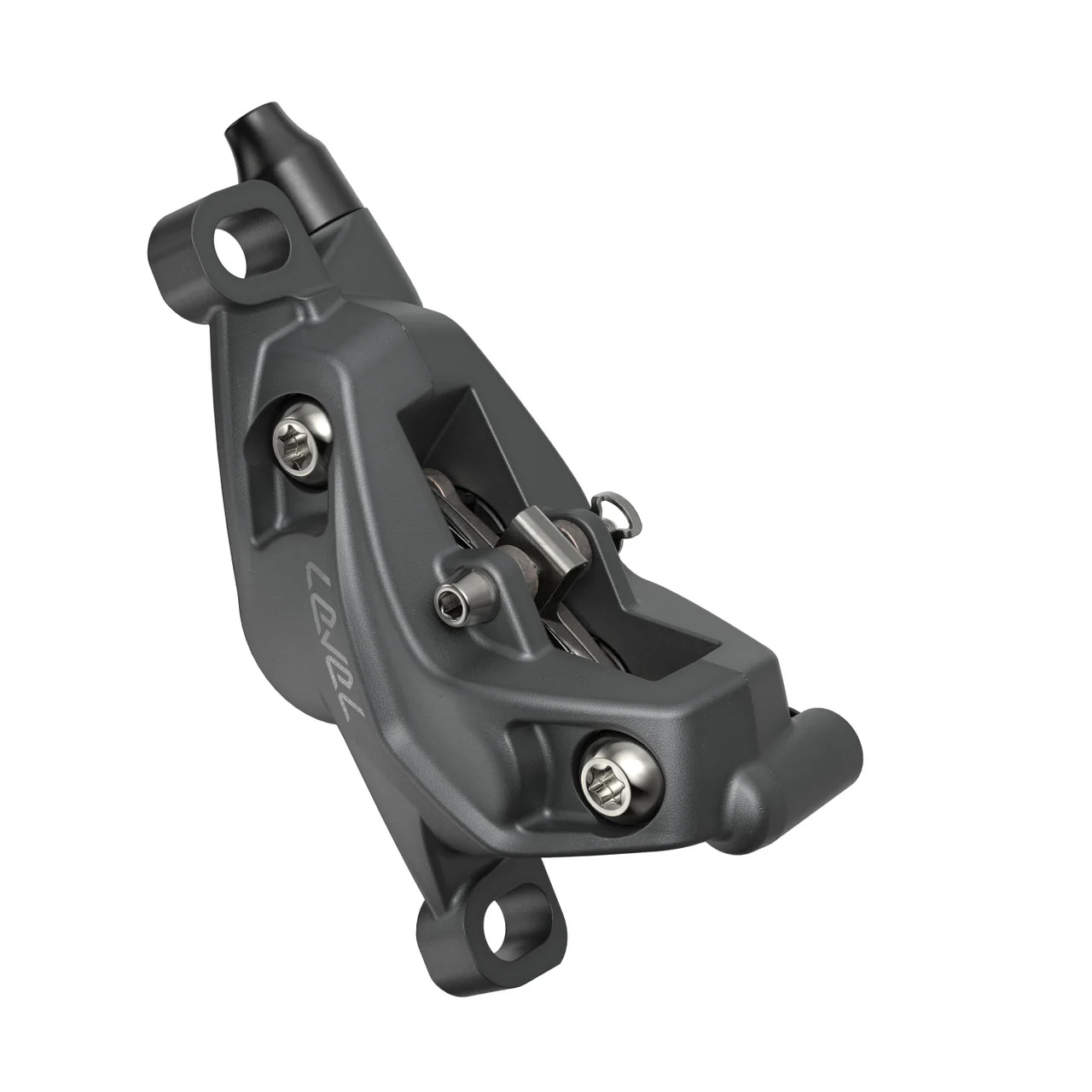 Frein Avant SRAM LEVEL BRONZE STEALTH 4 pistons Gris - Image 4