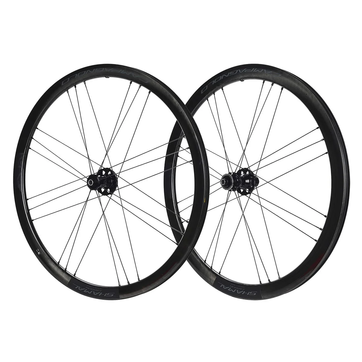 Paire de Roues CAMPAGNOLO SHAMAL CARBON Tubeless Ready (Center Lock)