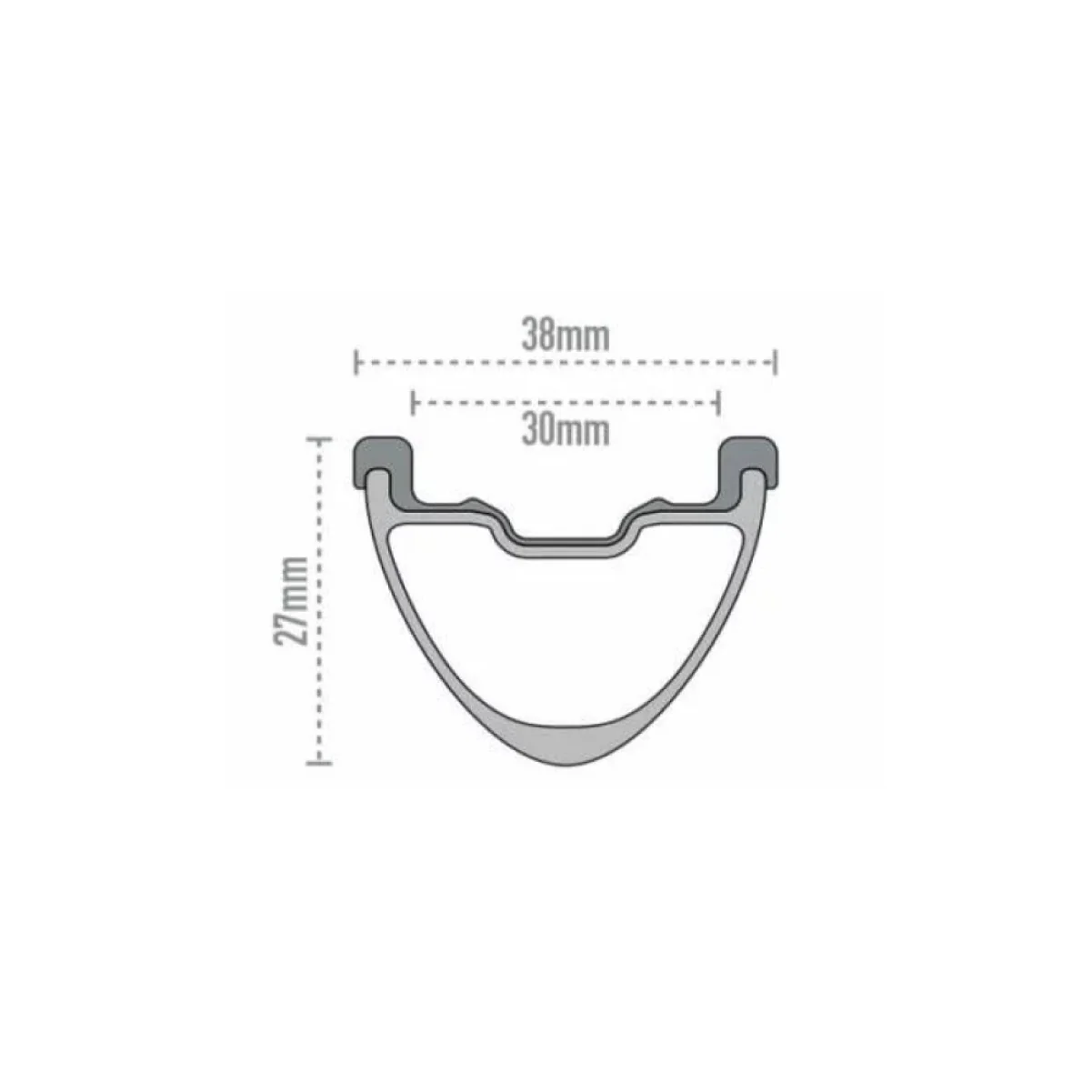 Paire de Roues Carbone ENVE M730 HYDRA 29" 15x110/12x148mm Boost 6 Trous Noir - Image 4