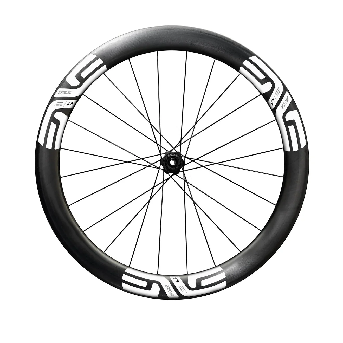 Paire de Roues ENVE SES 4.5 Tubeless Reday (Center Lock) Blanc - Image 4
