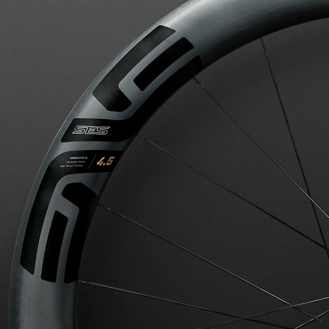 Paire de Roues ENVE SES 4.5 Tubeless Reday (Center Lock) Noir - Image 5