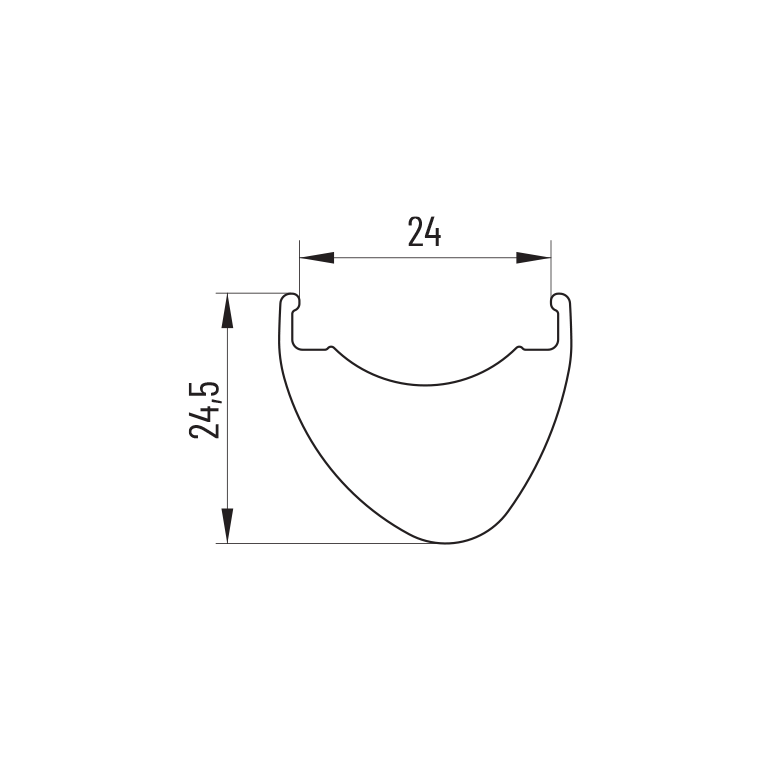 Paire de Roues MICHE CONTACT GR  DISC à Pneus (Center Lock) - Image 4