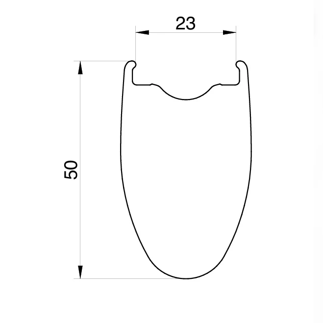 Paire de Roues MICHE KLEOS 50 Tubeless Ready (Center Lock) - Image 8