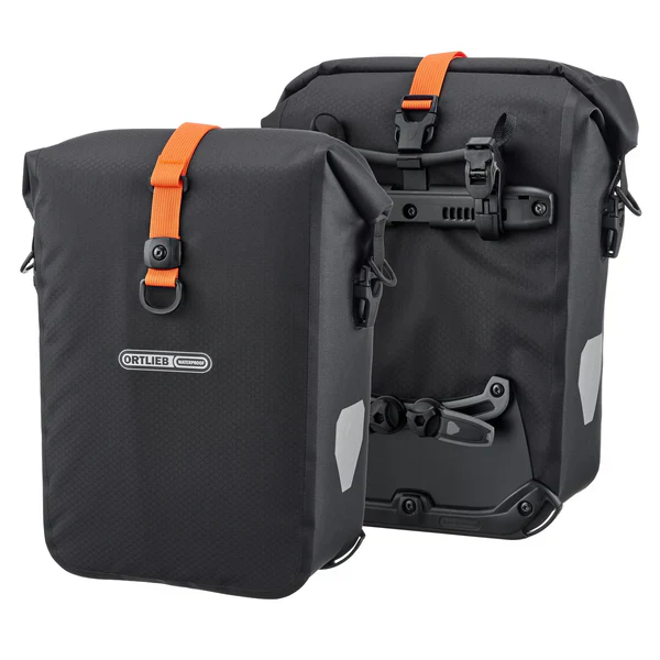 Paire de Sacoches de Porte-Bagages ORTLIEB GRAVEL PACK QL 2.2 29 L Noir