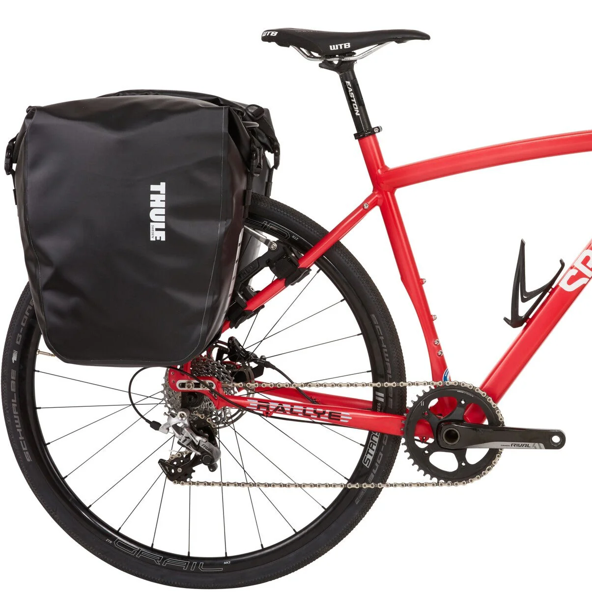 Paire de Sacoches de Porte-Bagages THULE SHIELD 25 L Noir - Image 2