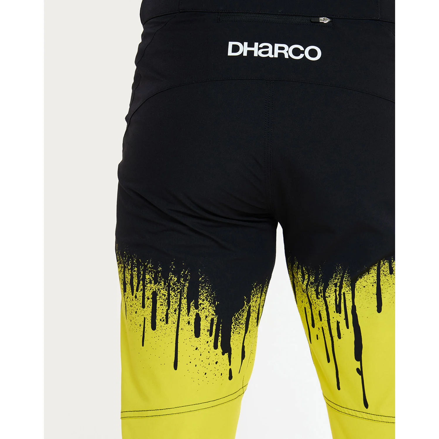 Pantalon DHARCO GRAVITY ACID RAIN Noir/Jaune - Image 10