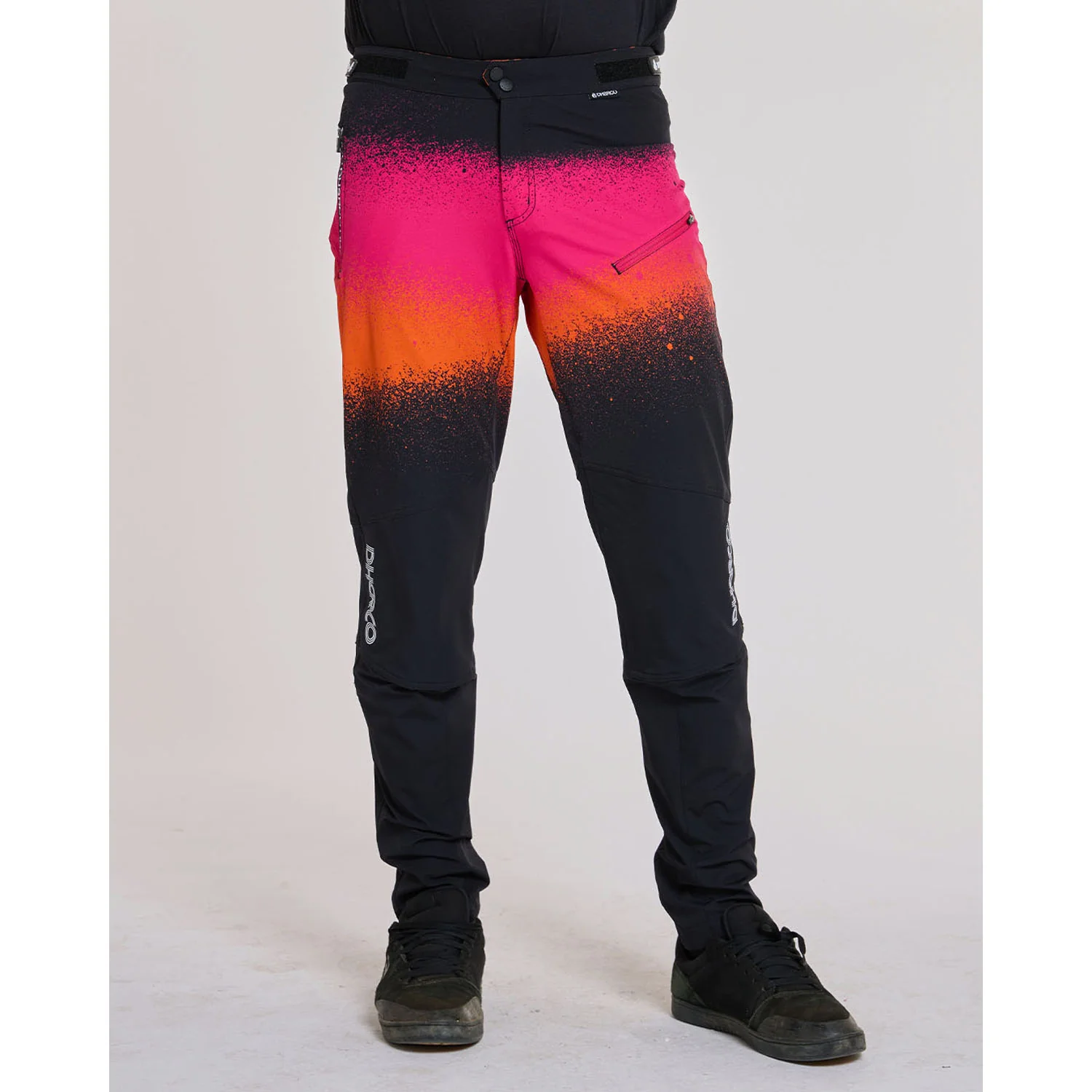 Pantalon DHARCO GRAVITY BLACK SNAKE Noir/Orange