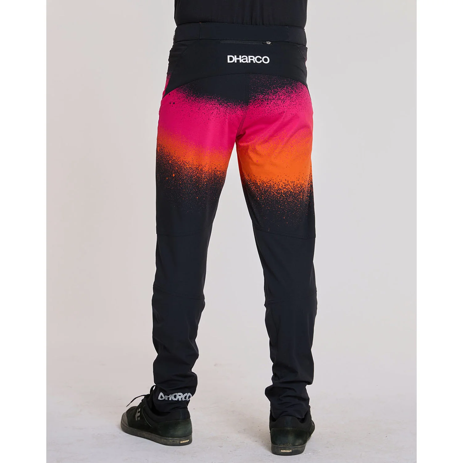 Pantalon DHARCO GRAVITY BLACK SNAKE Noir/Orange - Image 6