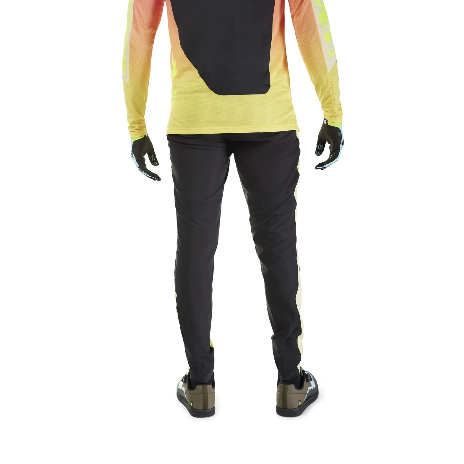 Pantalon FOX FLEXAIR ELEVATED Jaune/Noir - Image 4
