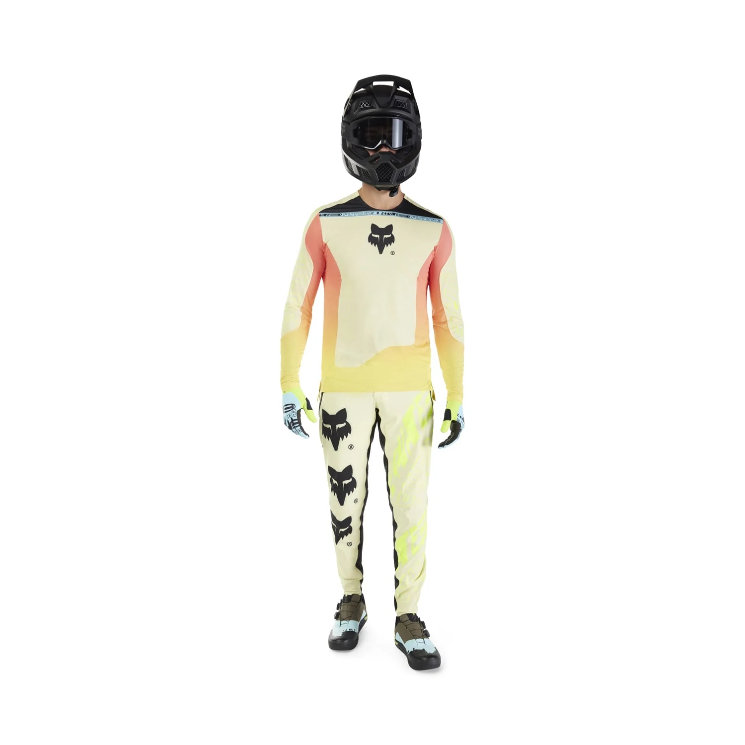 Pantalon FOX FLEXAIR ELEVATED Jaune/Noir - Image 5