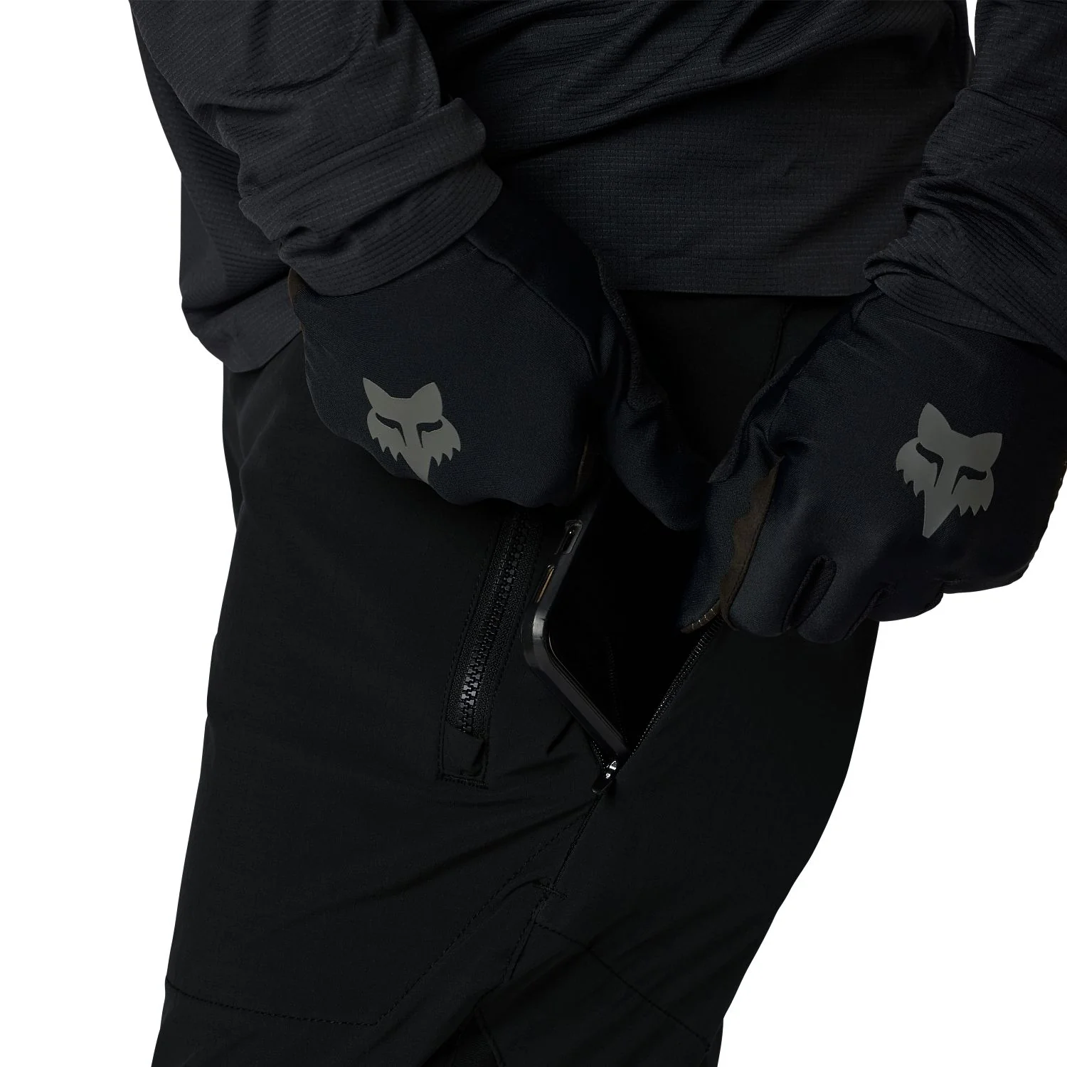 Pantalon FOX FLEXAIR Noir 2026 - Image 3