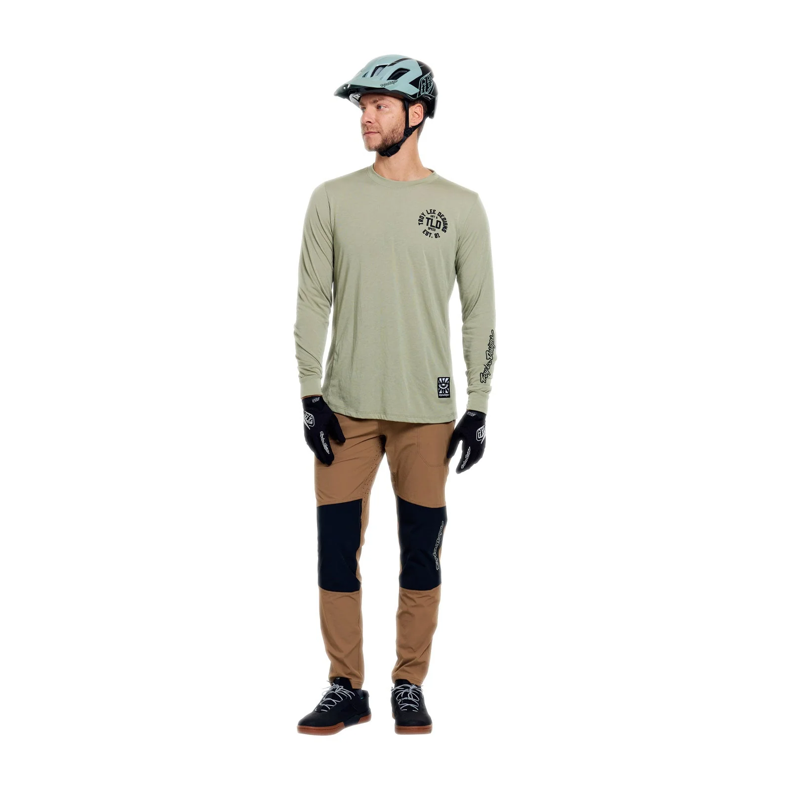 Pantalon TROY LEE DESIGNS SKYLINE TRAIL MONO Marron - Image 2