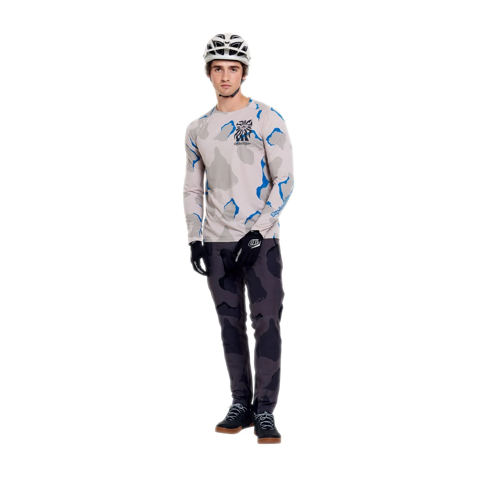 Pantalon TROY LEE DESINS SKYLINE PRO FLOW CAMO Carbon - Image 3