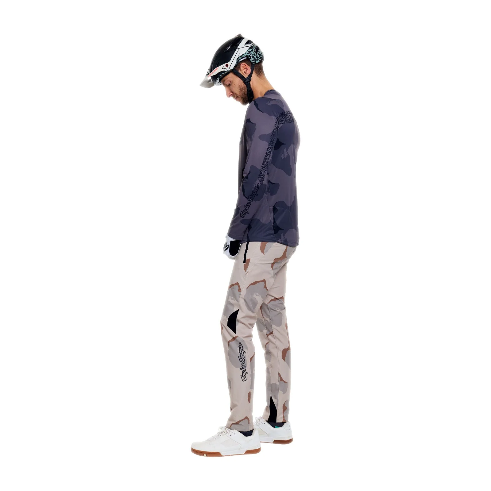 Pantalon TROY LEE DESINS SKYLINE PRO FLOW CAMO Pumice - Image 3