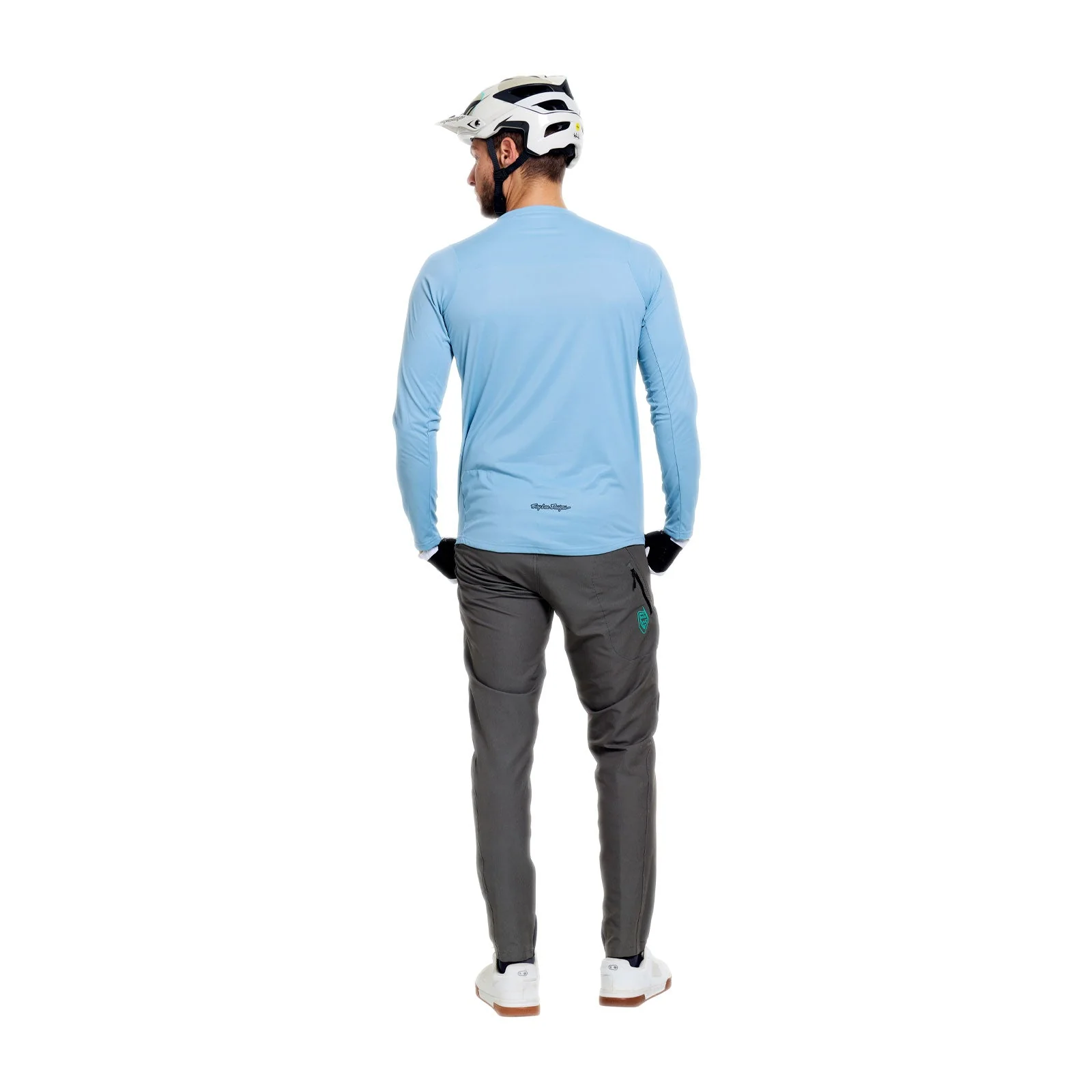 Pantalon TROY LEE DESINS SKYLINE PRO MONO Gris Army - Image 4