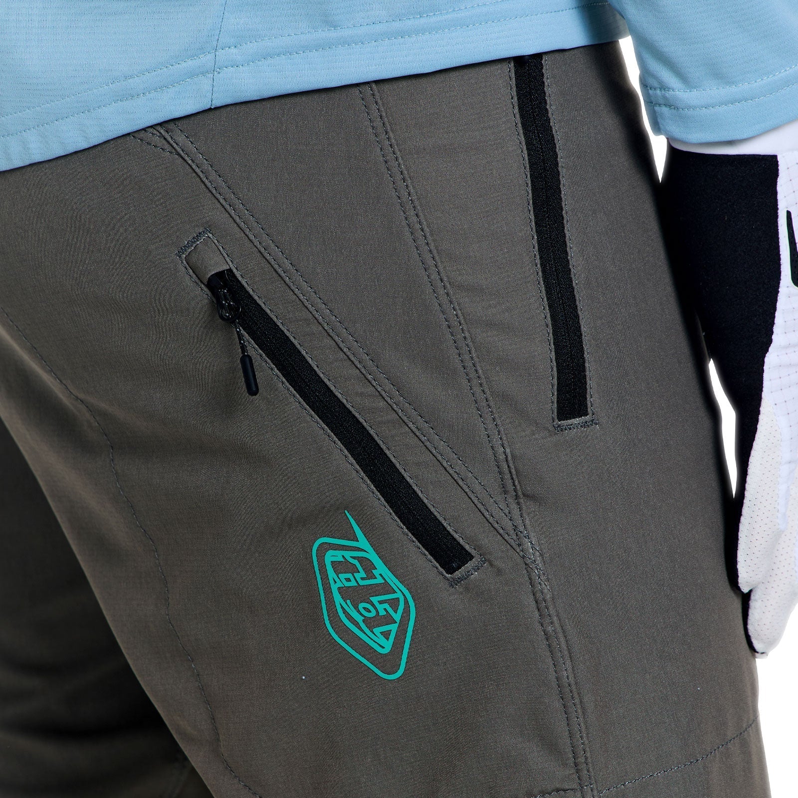 Pantalon TROY LEE DESINS SKYLINE PRO MONO Gris Army - Image 7