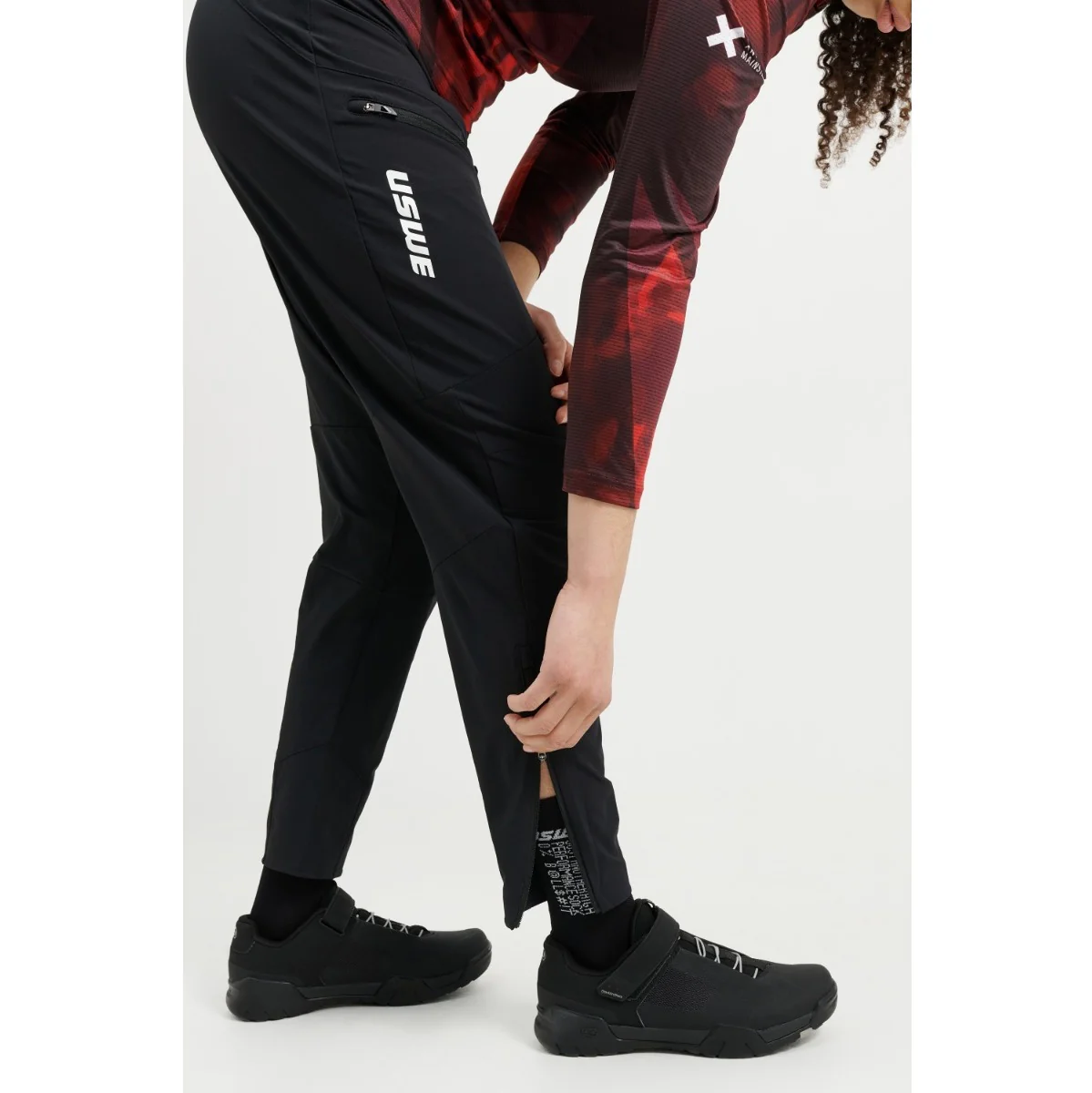 Pantalon USWE SKRUBB Femme Noir - Image 6