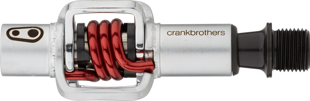 Pédales CRANKBROTHERS EGG BEATER 1 Argent/Rouge - Image 3