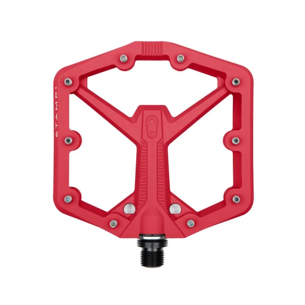 Pédales Plates CRANKBROTHERS STAMP 1 Gen2 Large Rouge