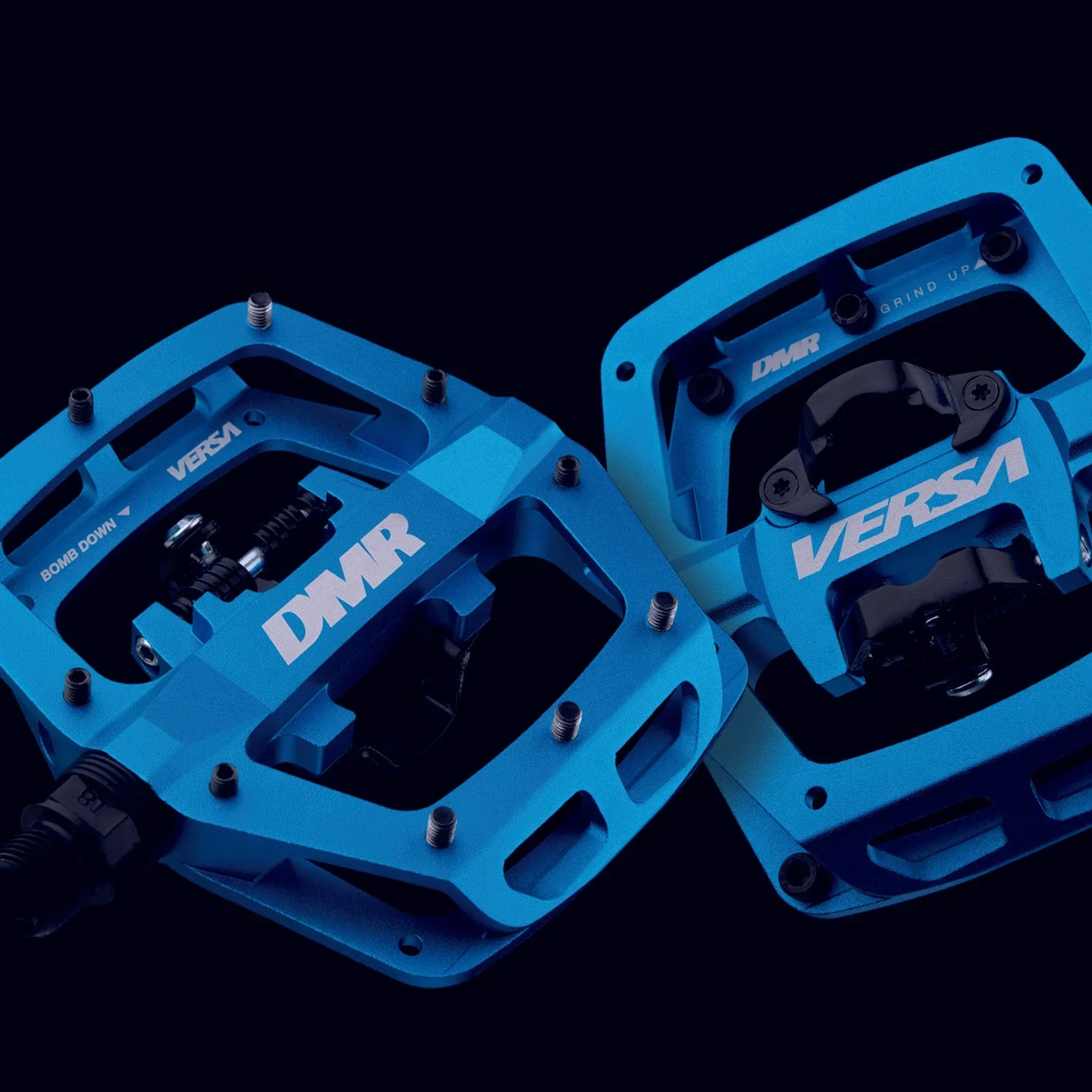 Pédales Plates / Autos DMR VERSA Bleu - Image 4