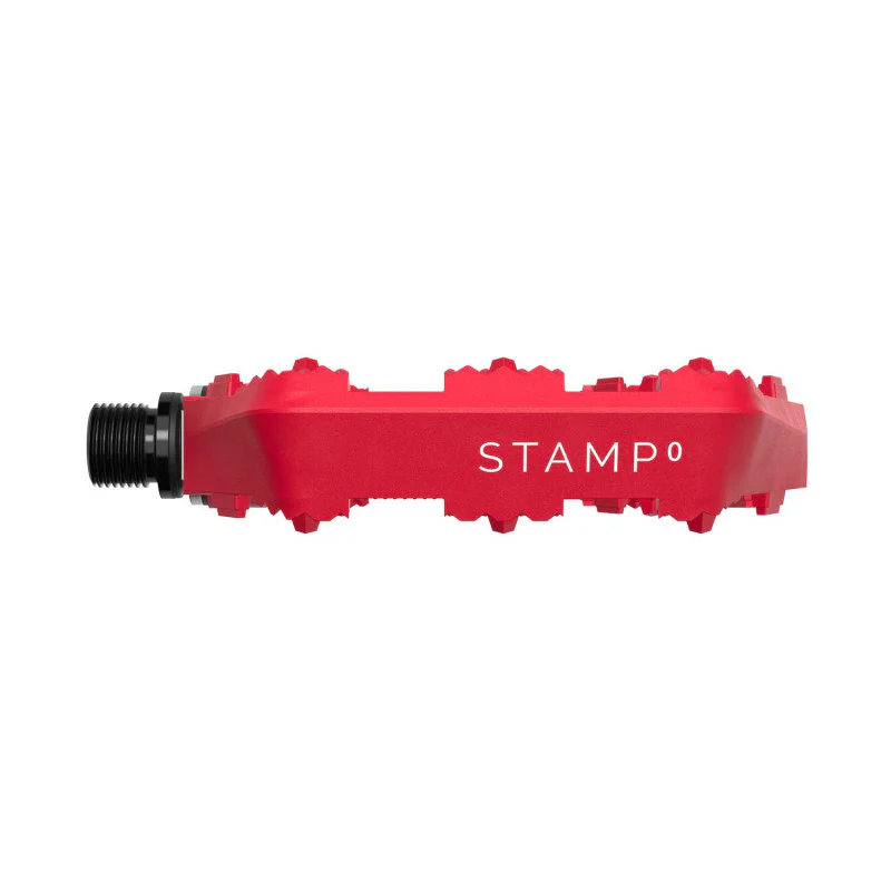 Pédales Plates CRANKBROTHERS STAMP 0 Large Rouge - Image 4
