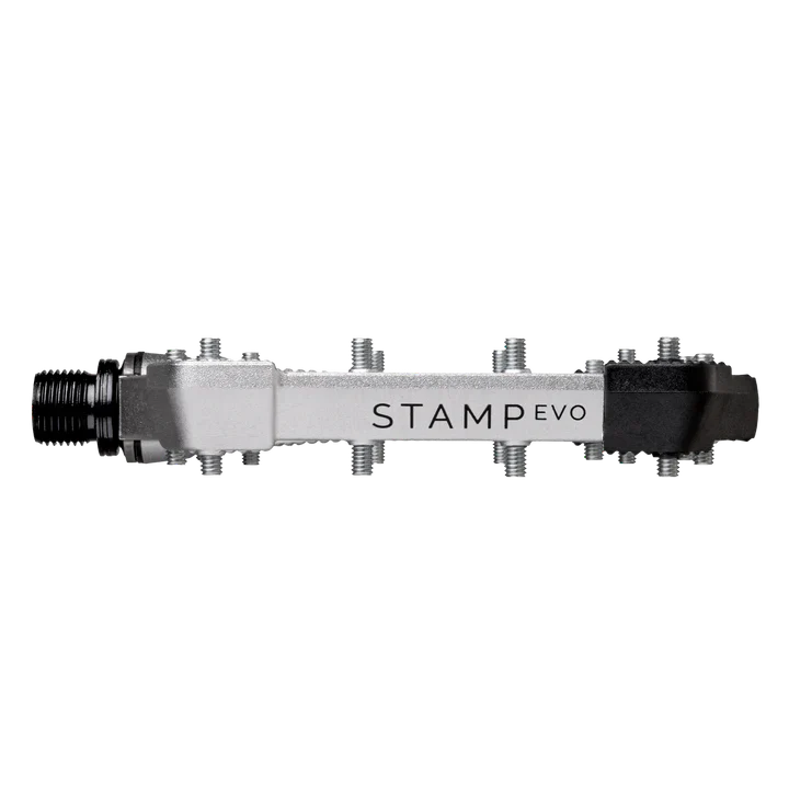 Pédales Plates CRANKBROTHERS STAMP EVO Large Argent - Image 3