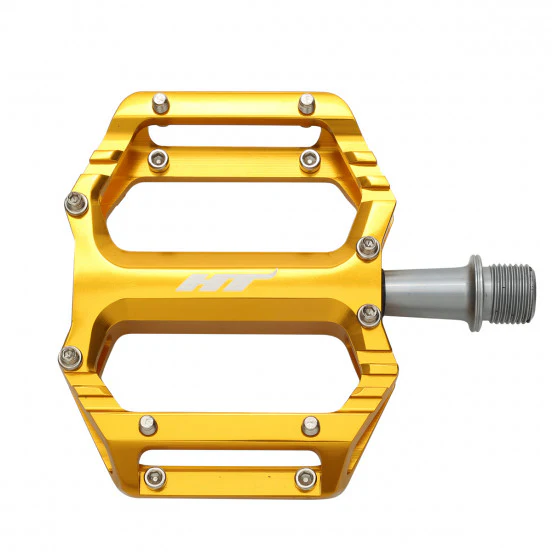 Pédales Plates BMX HT COMPONENTS AR09SX Or