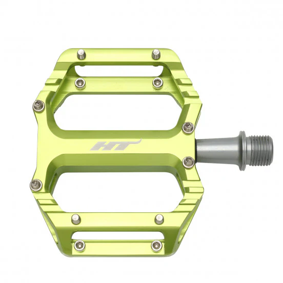 Pédales Plates BMX HT COMPONENTS AR09SX Vert