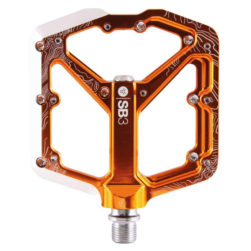 Pédales Plates SB3 SPECTRUM Orange