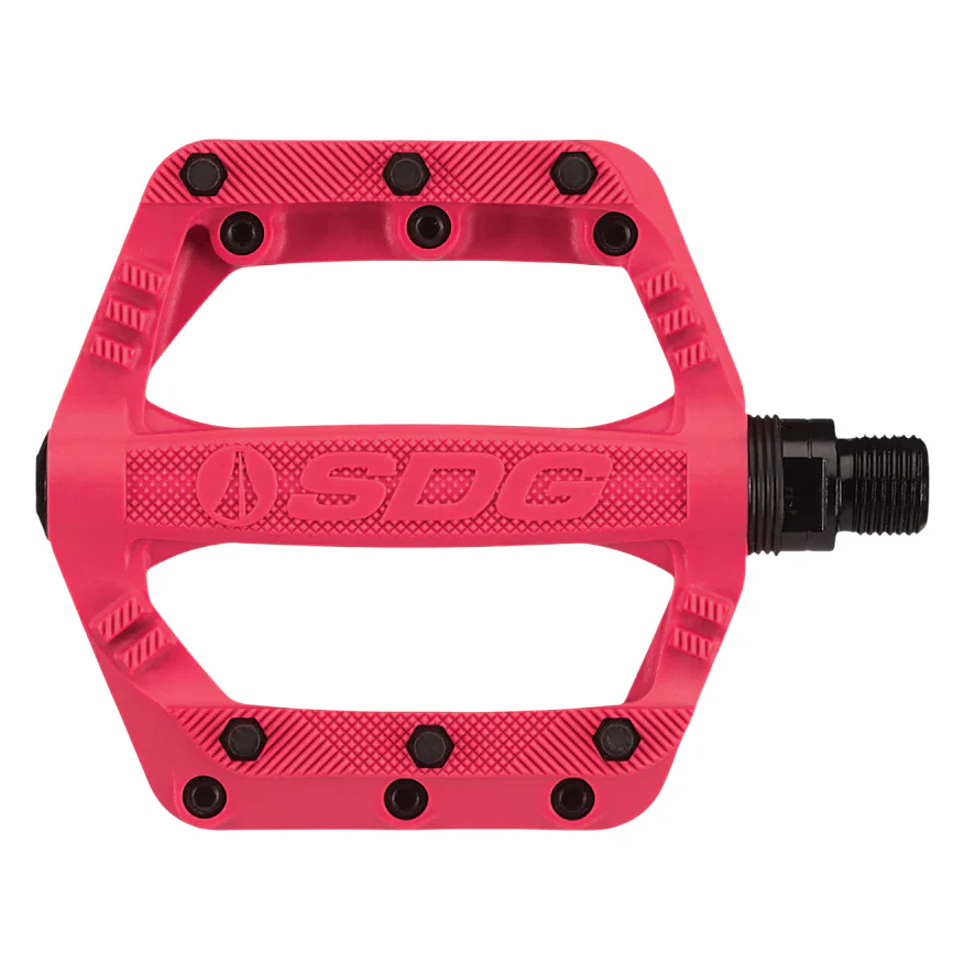 Pédales Plates SDG SLATER Junior Rouge