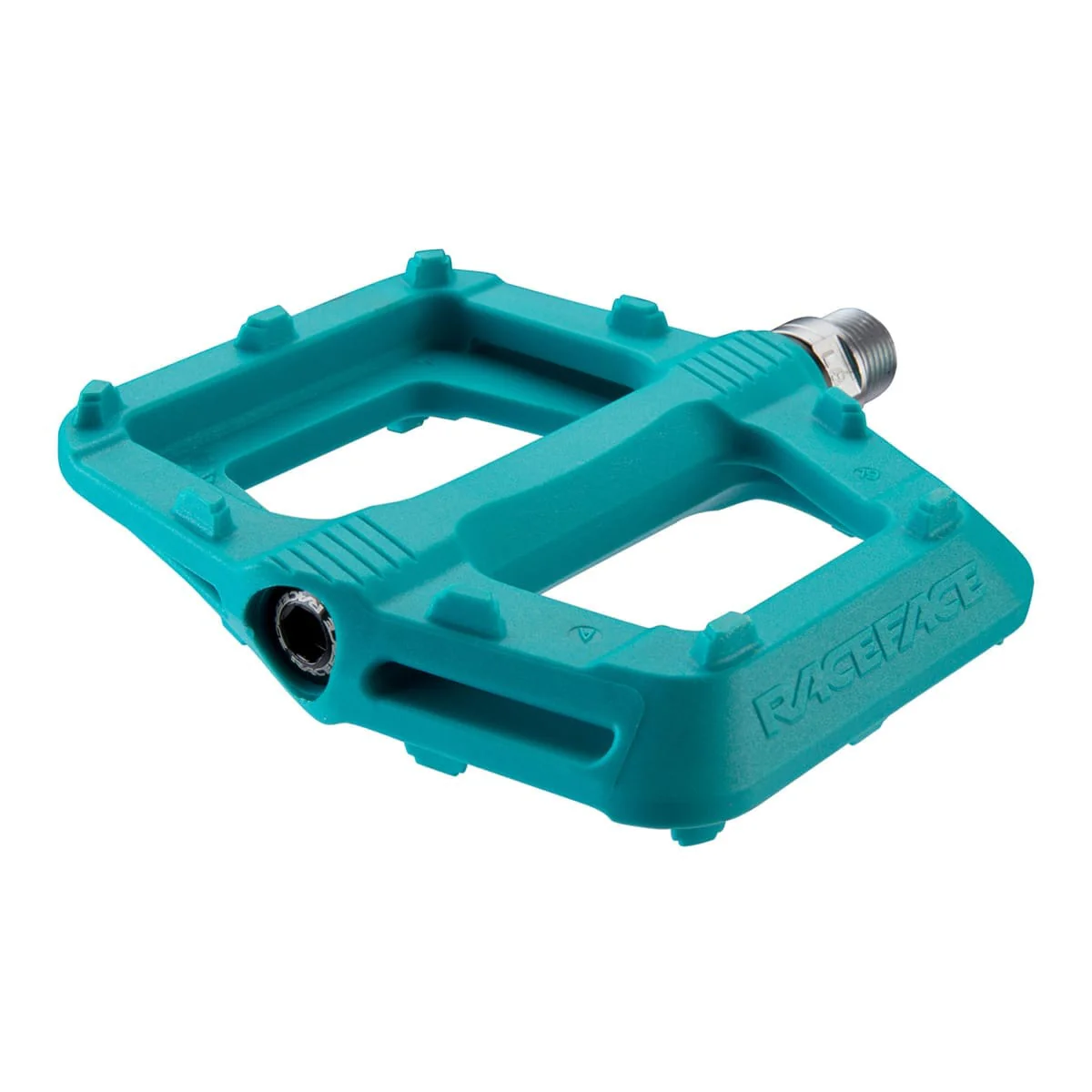 Pédales Plates RACE FACE RIDE Turquoise