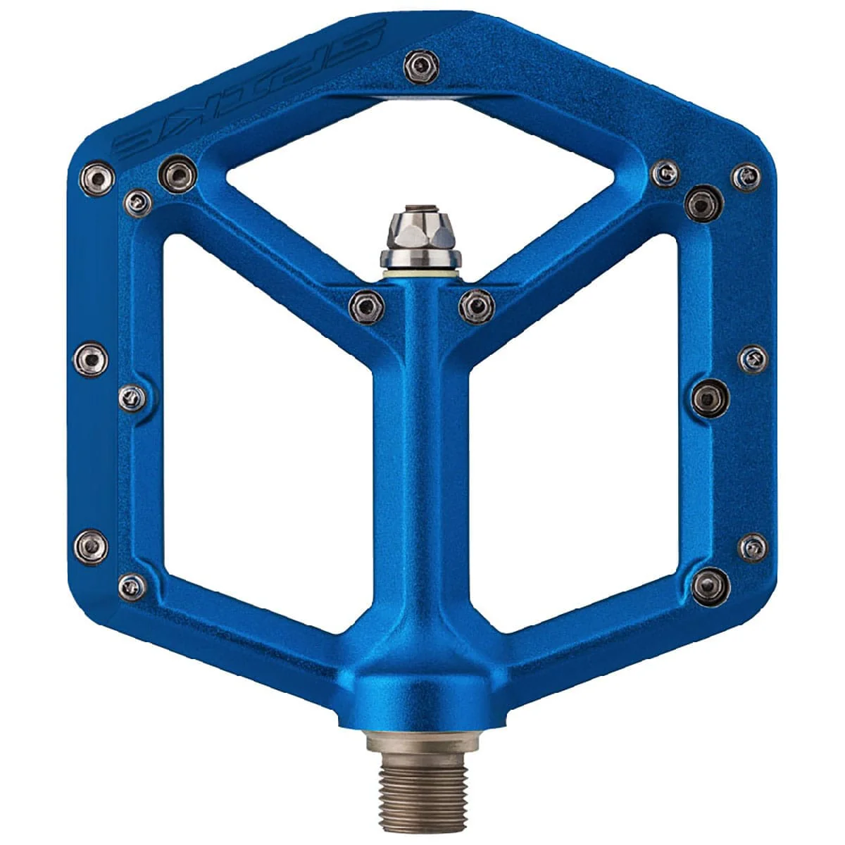 Pédales Plates SPANK SPIKE REBOOT Bleu