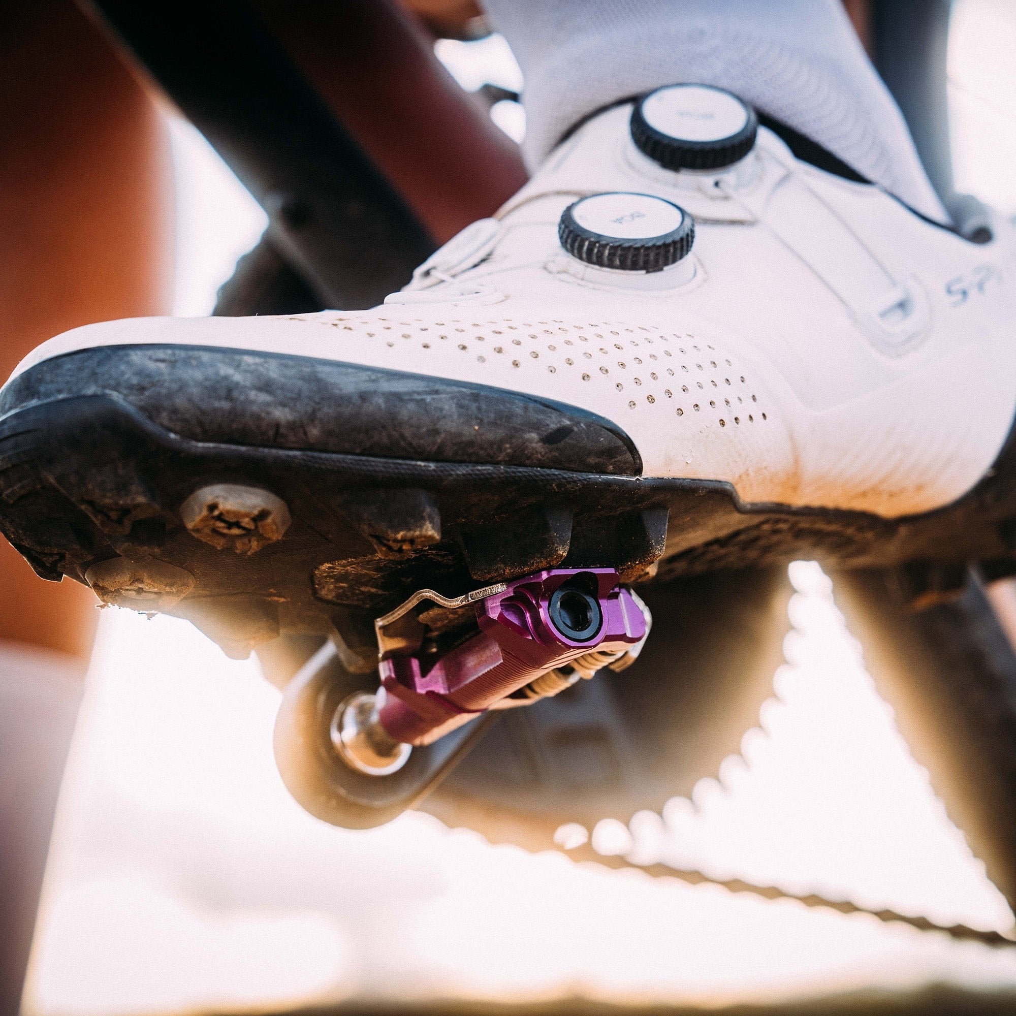 Pédales WOLF TOOTH DEL GRAVEL RACE Clipless Violet - Image 5