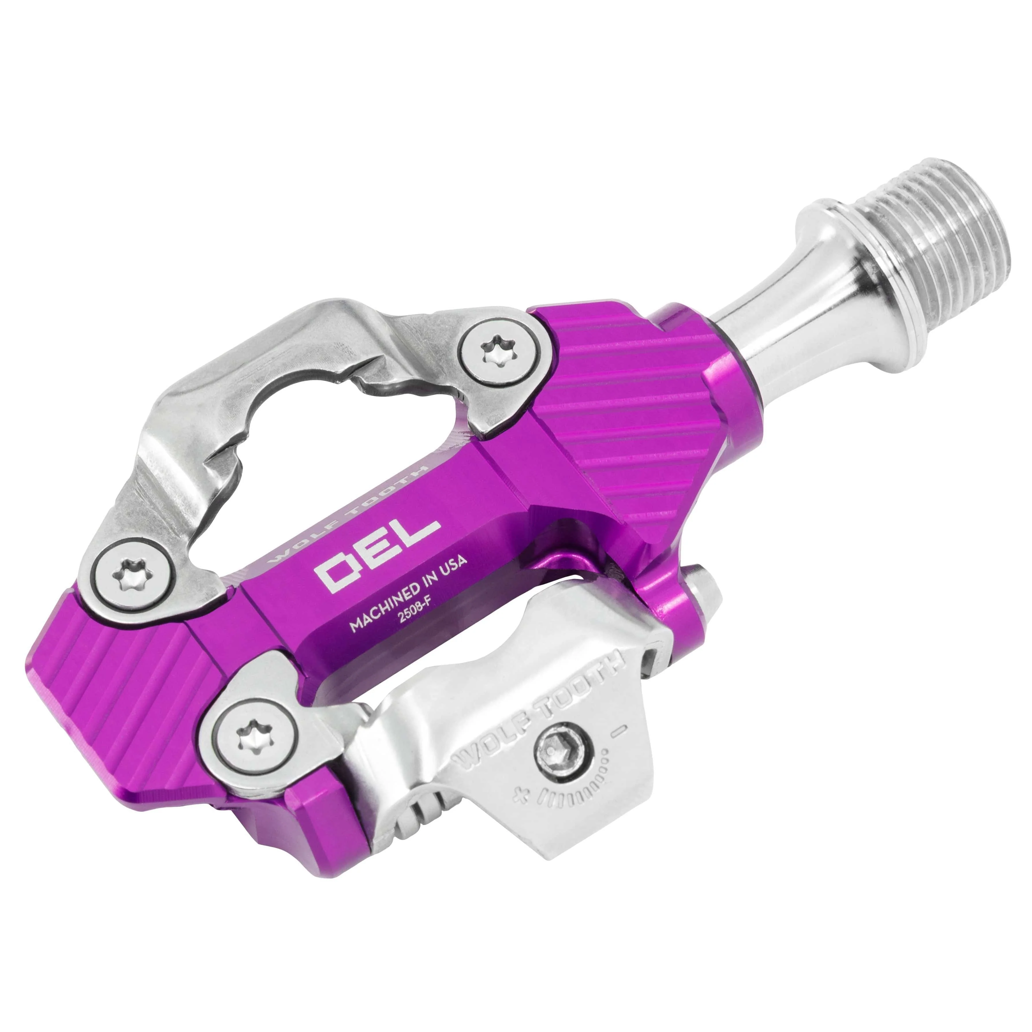 Pédales WOLF TOOTH DEL GRAVEL RACE Clipless Violet - Image 8