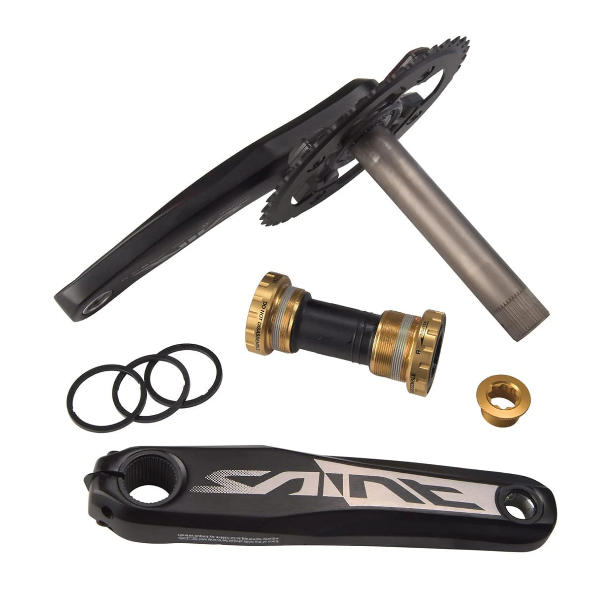 Pédalier Mono 10V SHIMANO SAINT FC-M825 - Image 2