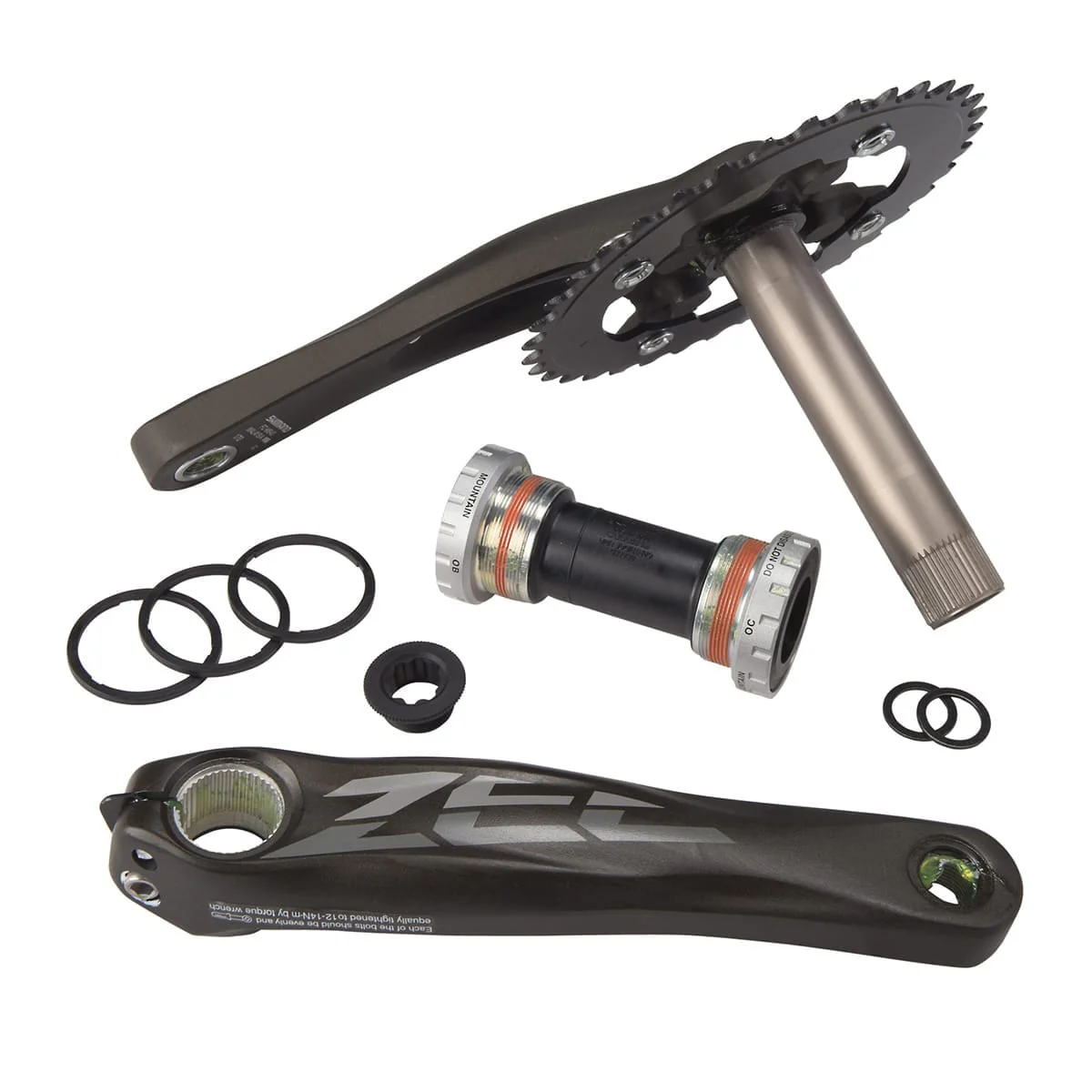 Pédalier Mono 10V SHIMANO ZEE FC-M640 - Image 2