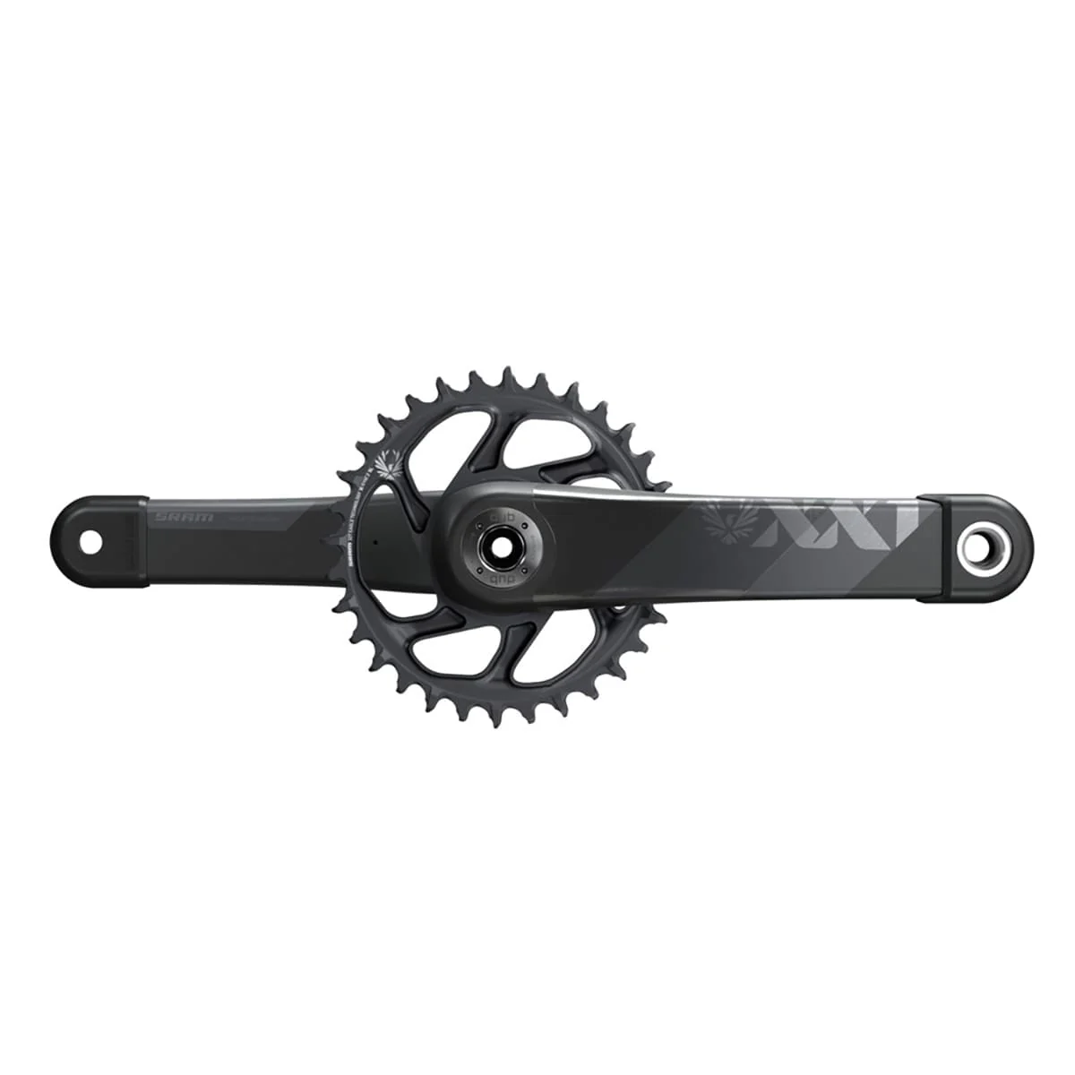 Pédalier Mono 11/12V SRAM XX1 EAGLE DUB Carbone