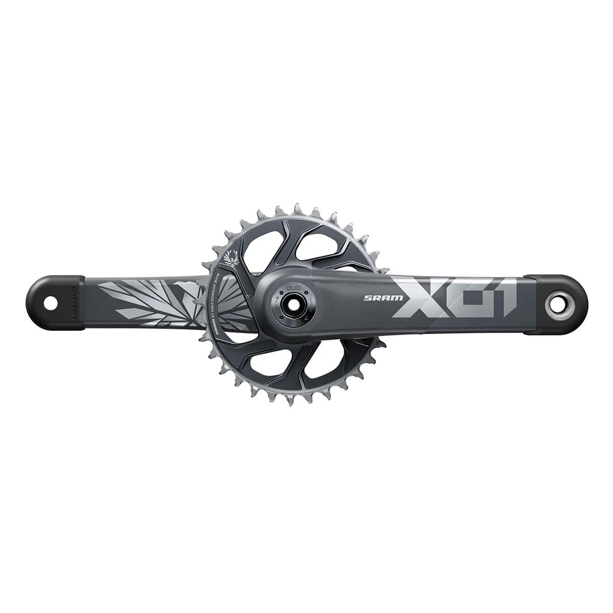 Pédalier Mono 12V SRAM EAGLE X01 DUB Lunar Oxy