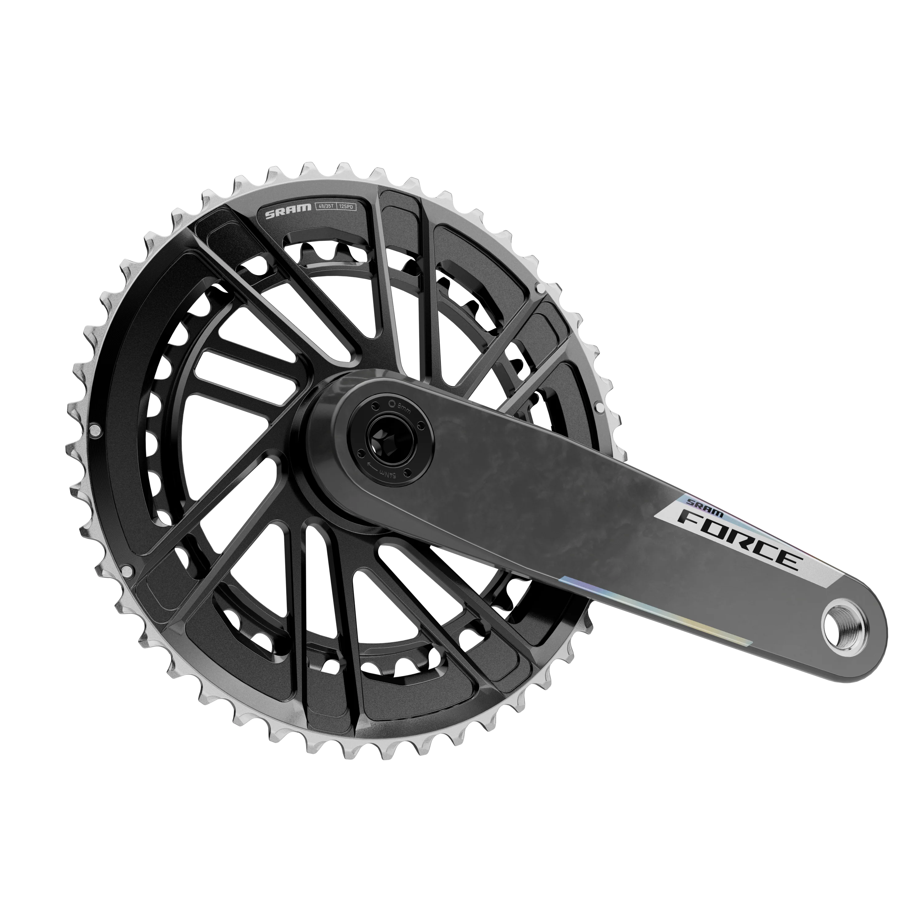Pédalier 12V SRAM FORCE AXS E1 DUB DM