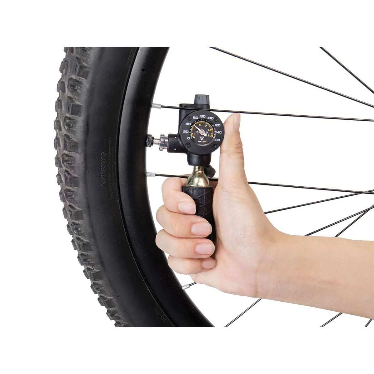 Percuteur CO2 et Manomètre TOPEAK AIRBOOSTER G2 - Image 2
