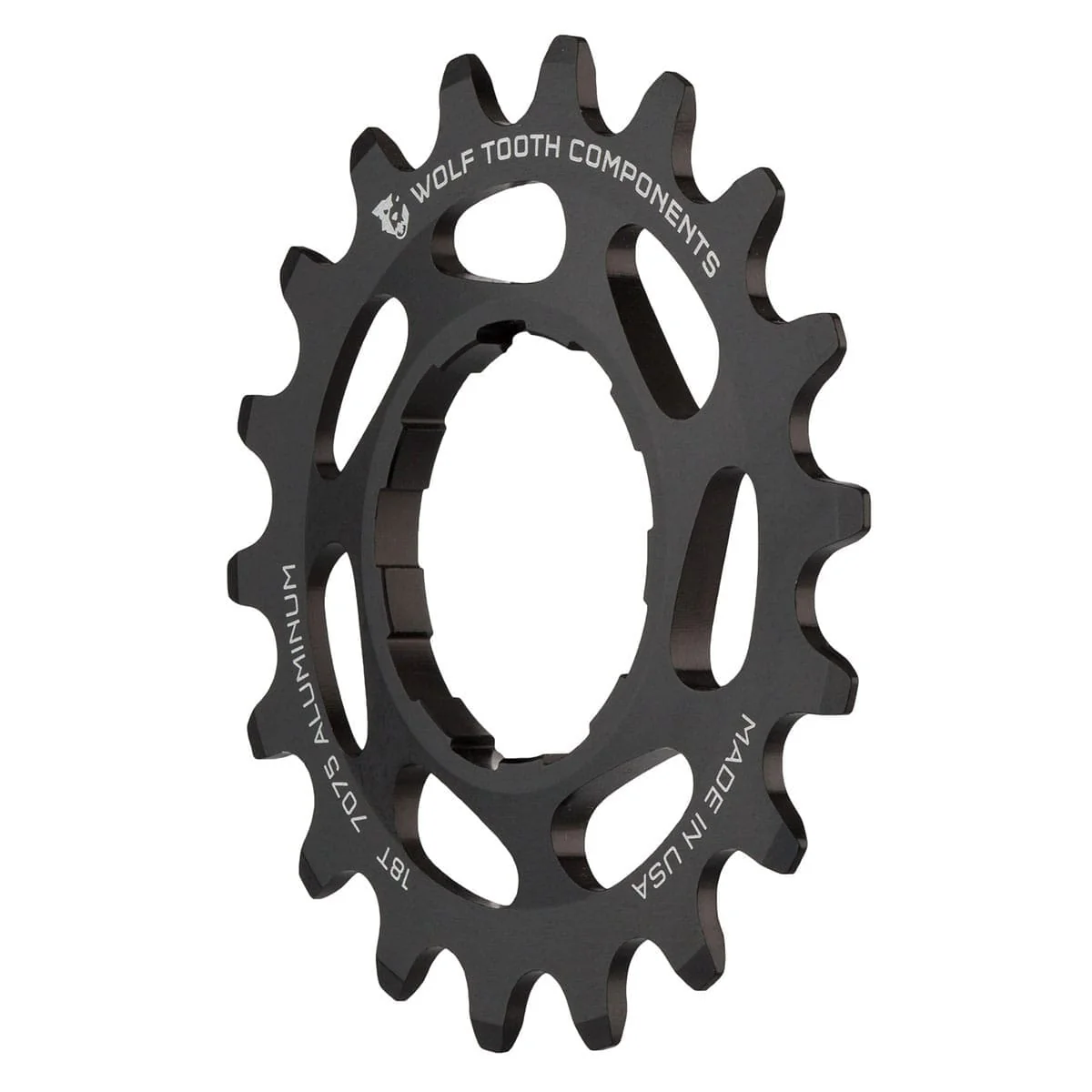 Pignon Single Speed WOLF TOOTH Alu Noir - Image 2