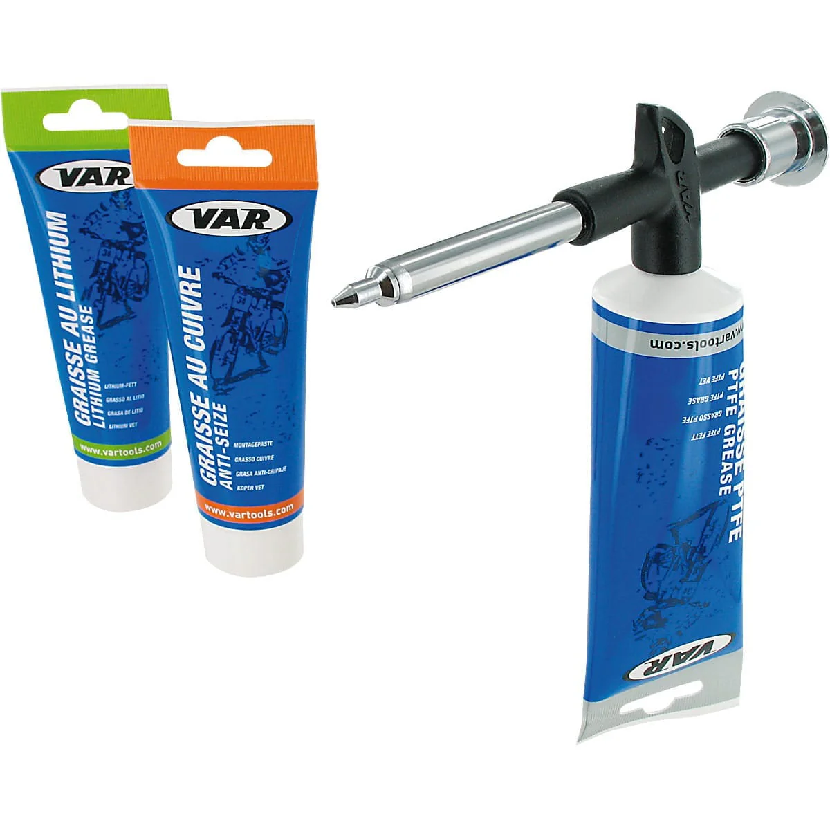 Pistolet d'Injection pour Tubes de Graisse VAR - Image 2