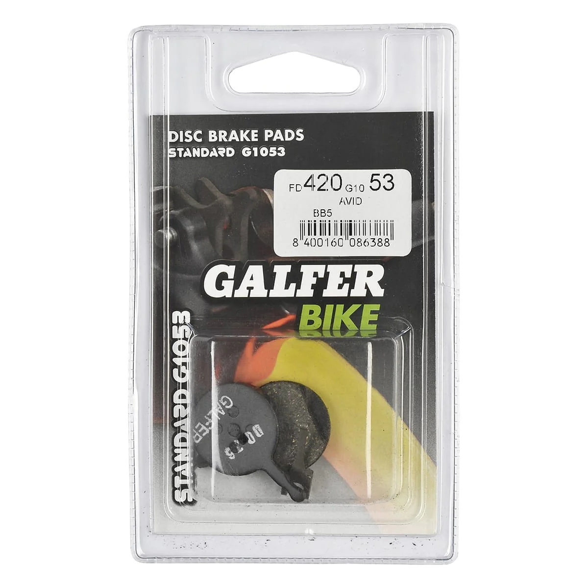 Plaquettes Semi-Métalliques GALFER PERFORMANCE Avid BB5 - Image 3
