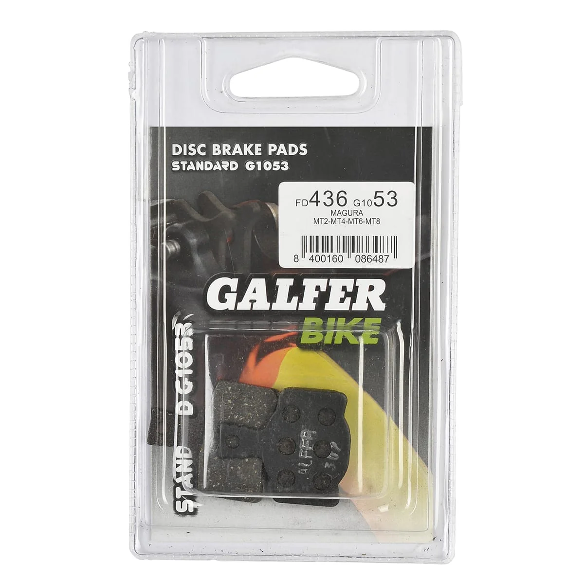 Plaquettes Semi-Métalliques GALFER PERFORMANCE Magura MT2 / MT4 / MT6 / MT8 / MTS - Image 3