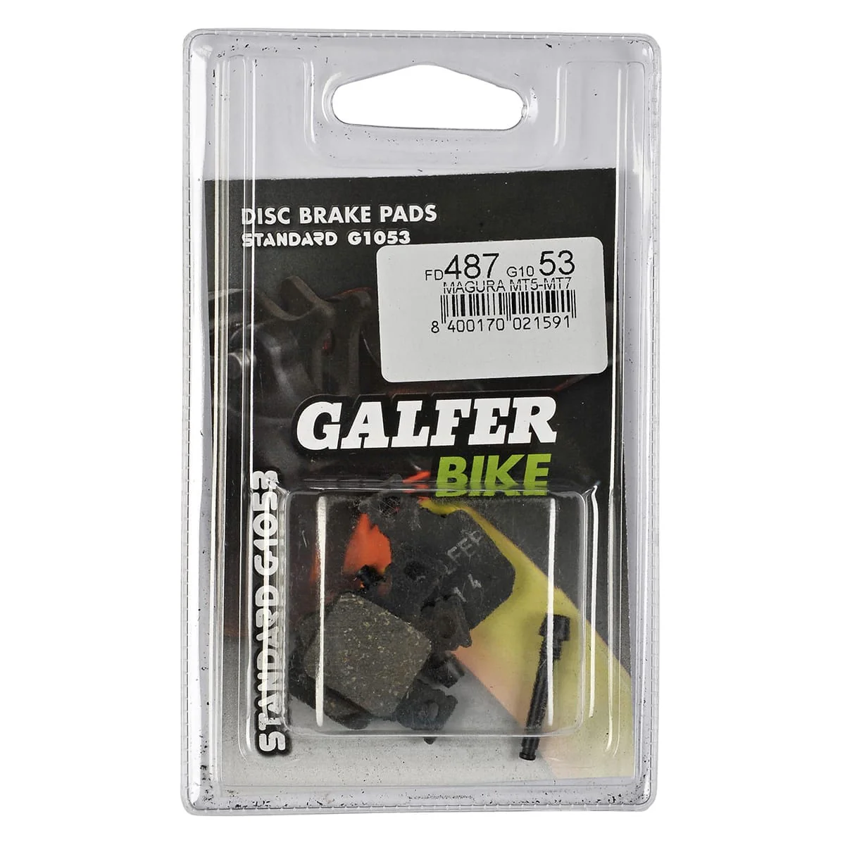 Plaquettes Semi-Métalliques GALFER PERFORMANCE Magura MT5 / MT7 (4 pistons) - Image 3